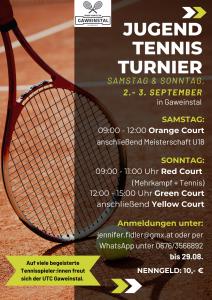 Jugend-Tennisturnier 2023